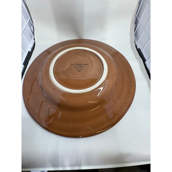 Pottery Barn"SAUSALITO" Dish ,LG Brown Plate.,Micro & Dish Safe - Picture 5 of 7